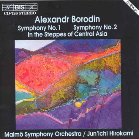 Alexander Borodin (1833-1887): Symphonien Nr.1 & 2, CD