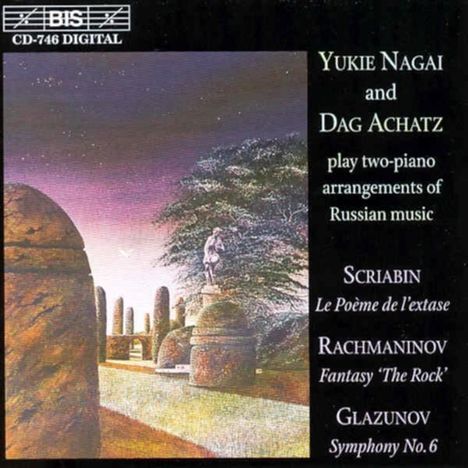 Alexander Glasunow (1865-1936): Symphonie Nr.6 f.2 Klaviere, CD