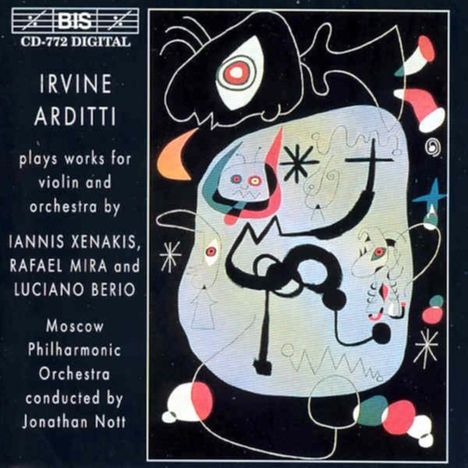 Irvine Arditti - Werke für Violine & Orchester, CD