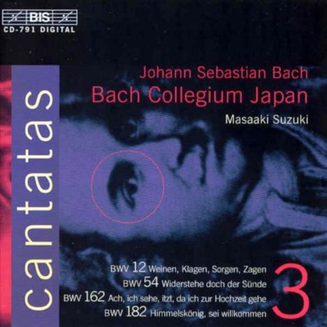 Johann Sebastian Bach (1685-1750): Kantaten Vol.3 (BIS-Edition), CD