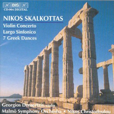 Nikos Skalkottas (1904-1949): Violinkonzert, CD
