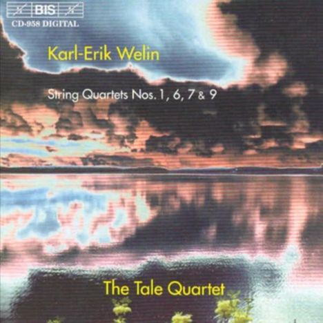 Karl-Erik Welin (1934-1992): Streichquartette Nr.1,6,7,9, CD