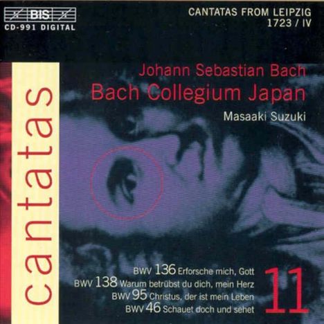 Johann Sebastian Bach (1685-1750): Kantaten Vol.11 (BIS-Edition), CD