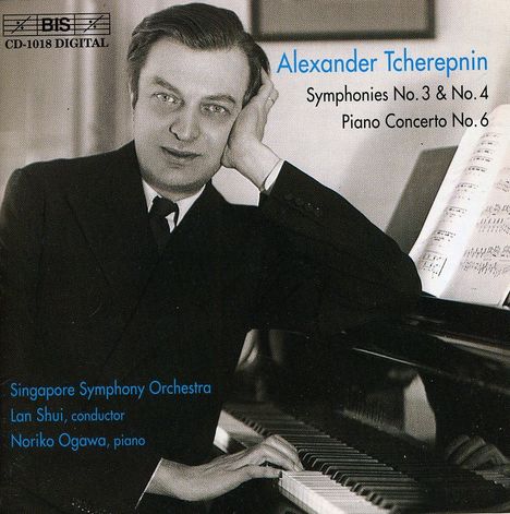 Alexander Tscherepnin (1899-1977): Symphonien Nr.3 &amp; 4, CD