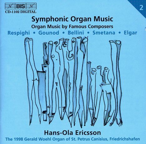 Hans-Ola Ericsson - Symphonic Organ Music Vol.2, CD