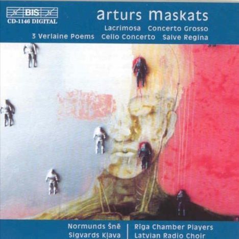 Arturs Maskats (geb. 1957): Cellokonzert, CD