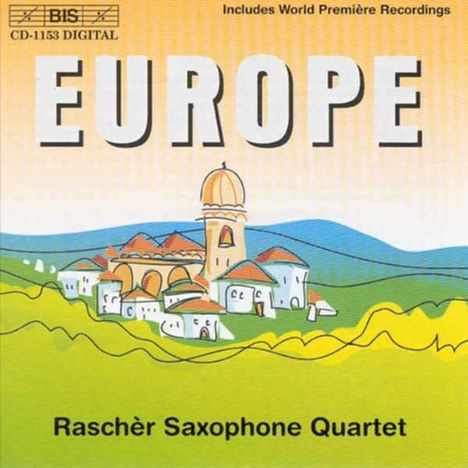 Rascher Saxophone Quartet - Europe, CD