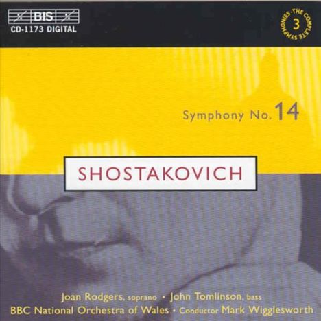 Dmitri Schostakowitsch (1906-1975): Symphonie Nr.14, CD
