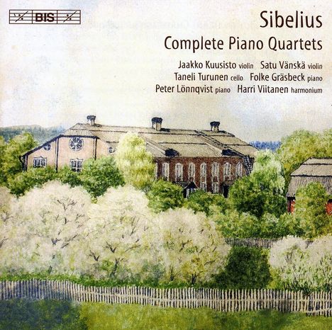 Jean Sibelius (1865-1957): Klavierquartette in C &amp; D, CD