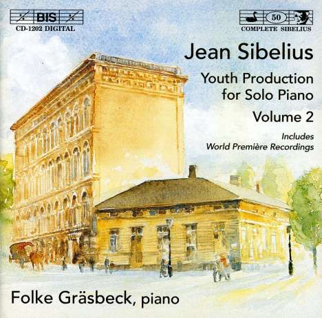 Jean Sibelius (1865-1957): Klavierwerke Vol.2, CD