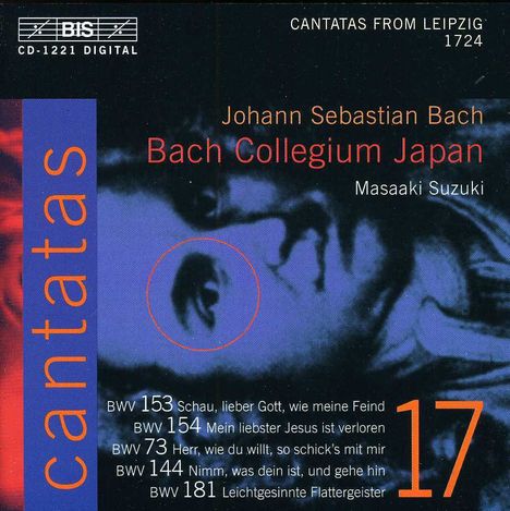 Johann Sebastian Bach (1685-1750): Kantaten Vol.17 (BIS-Edition), CD