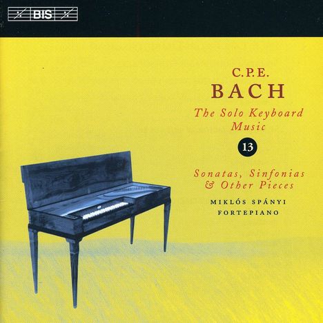 Carl Philipp Emanuel Bach (1714-1788): Klavierwerke, CD