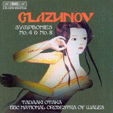Alexander Glasunow (1865-1936): Symphonien Nr.4 &amp; 8, CD