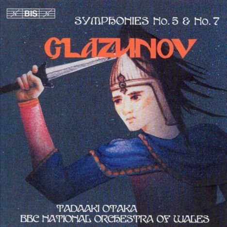 Alexander Glasunow (1865-1936): Symphonien Nr.5 &amp; 7, CD