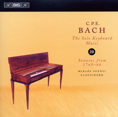 Carl Philipp Emanuel Bach (1714-1788): Cembalosonaten Wq.65 Nr.34,40,41,45, CD