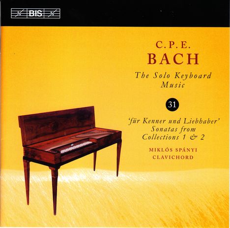 Carl Philipp Emanuel Bach (1714-1788): Klaviersonaten, CD