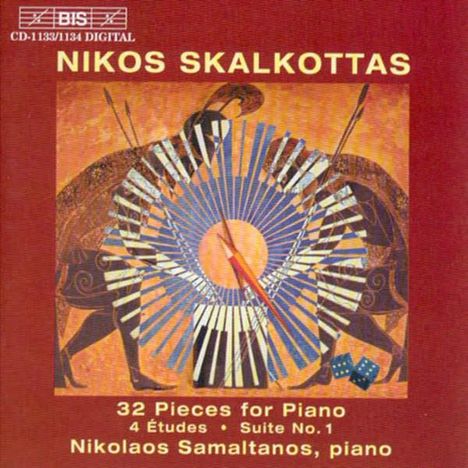 Nikos Skalkottas (1904-1949): 32 Klavierstücke, 2 CDs