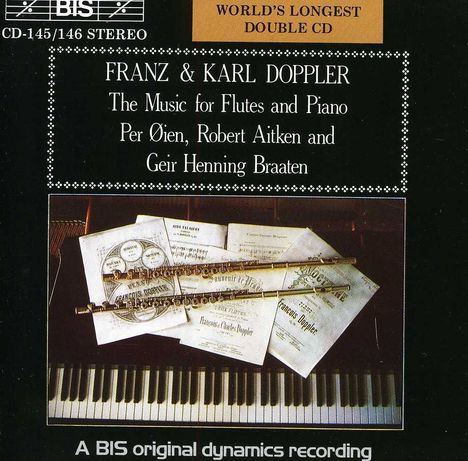 Franz Doppler (1821-1883): Werke für Flöte &amp; Klavier, 2 CDs