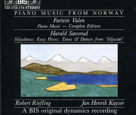 Fartein Valen (1887-1952): Sämtliche Klavierwerke, 2 CDs