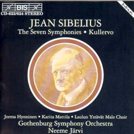 Jean Sibelius (1865-1957): Symphonien Nr.1-7, 4 CDs