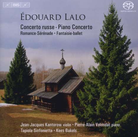 Edouard Lalo (1823-1892): Concerto Russe für Violine &amp; Orchester op.29, Super Audio CD