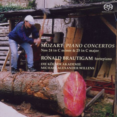 Wolfgang Amadeus Mozart (1756-1791): Klavierkonzerte Nr.24 & 25, Super Audio CD