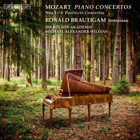 Wolfgang Amadeus Mozart (1756-1791): Klavierkonzerte Nr.1-4, Super Audio CD