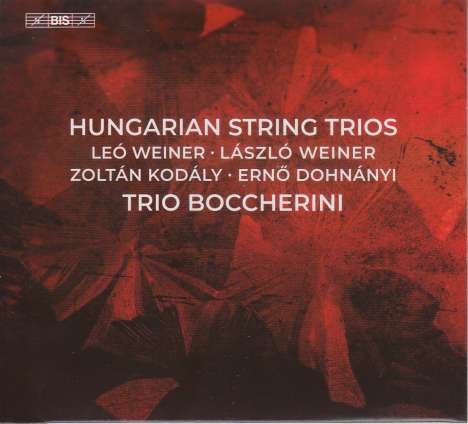 Trio Boccherini - Hungarian String Trios, Super Audio CD