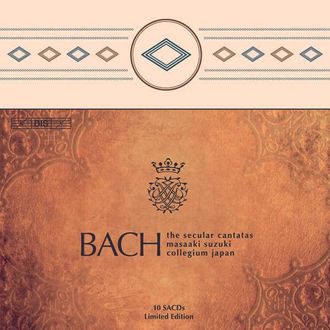 Johann Sebastian Bach (1685-1750): Sämtliche weltliche Kantaten (BIS-SACD-Edition), 10 Super Audio CDs