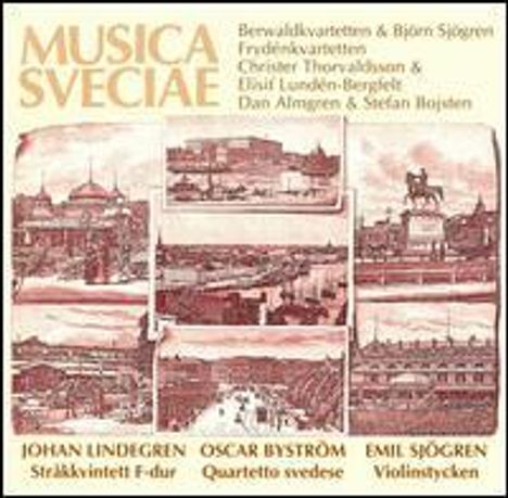 Johan Lindegren (1842-1908): Streichquintett in F, CD