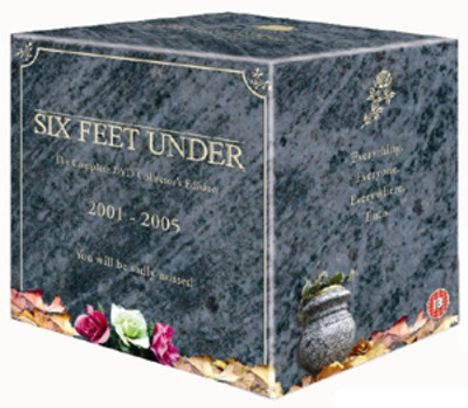 Six Feet Under Season 1-5 (The Complete Series) (UK Import), 24 DVDs