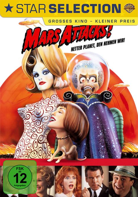 Mars Attacks!, DVD