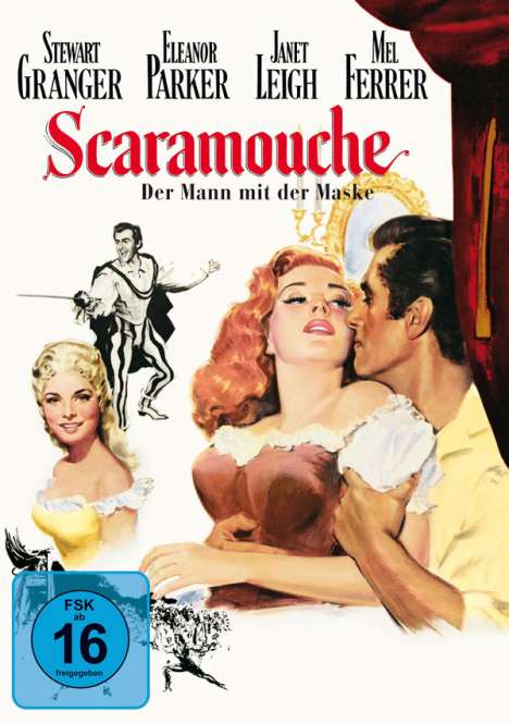 Scaramouche - Der Mann mit der Maske, DVD