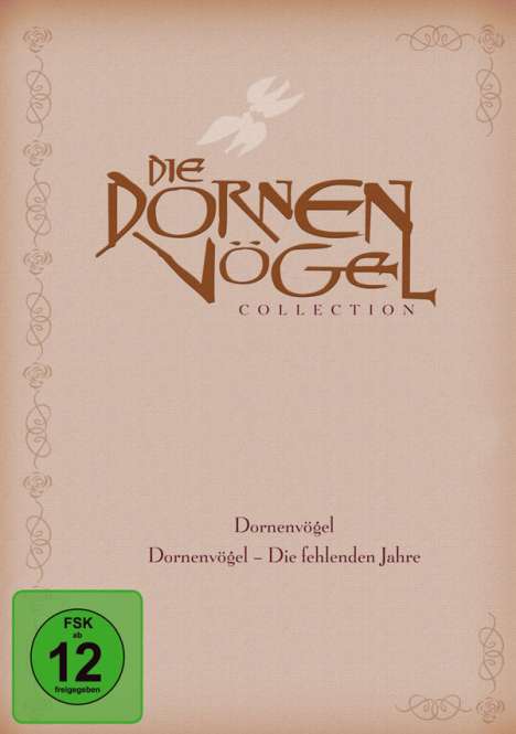 Die Dornenvögel + Dornenvögel - Die fehlenden Jahre, 5 DVDs