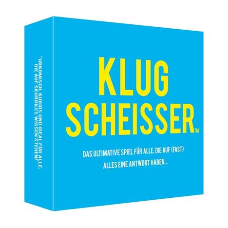 Klugscheisser (Kartenspiel), Spiele