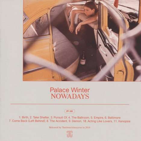Palace Winter: Nowadays (Limited-Edition) (Red Vinyl), LP