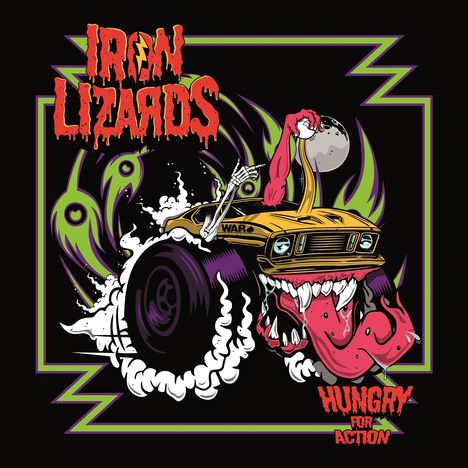 Iron Lizards: Hungry For Action, CD