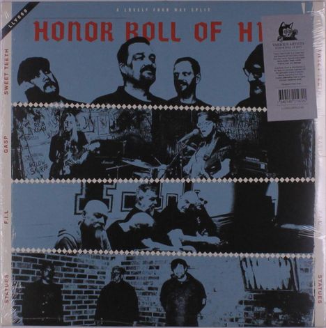 Gasp &amp; Statues &amp; Sweet Teeth &amp; First in Line: Honor Roll Of Hits (A Lövely Four Way Split) (Transparent Red Vinyl), LP