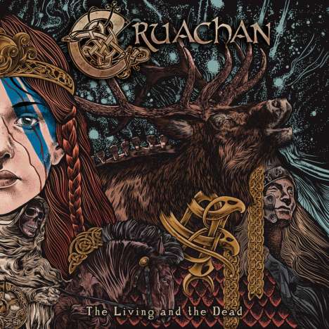 Cruachan: The Living And The Dead (Limited Numbered Edition) (Gold Vinyl), 2 LPs