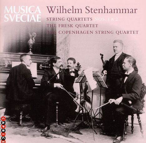 Wilhelm Stenhammar (1871-1927): Streichquartette Nr.1 &amp; 2, CD