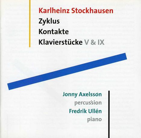 Karlheinz Stockhausen (1928-2007): Kontakte, CD