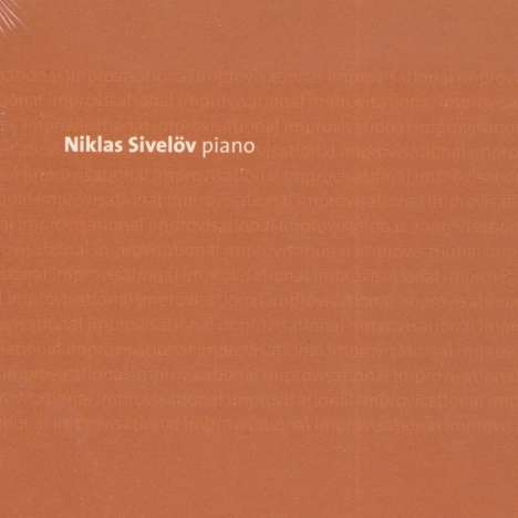 Niklas Sivelöv,Klavier, CD