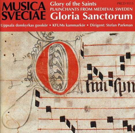 Gloria Sanctorum - Plainchants from Medieval Sweden, CD