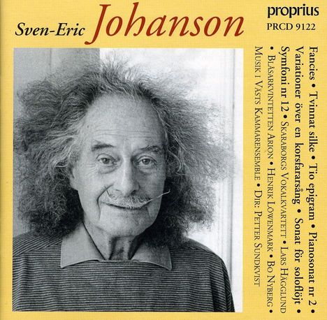Sven-Eric Johanson (1919-1997): Symphonie Nr.12 "Sinfonia Da Camera", CD