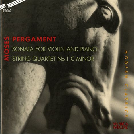 Moses Pergament (1893-1977): Sonate für Violine &amp; Klavier b-moll, CD