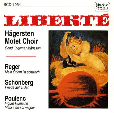 Hägerstens Motet Choir - Liberte, CD