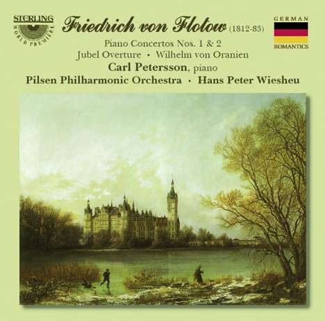 Friedrich von Flotow (1812-1883): Klavierkonzerte Nr.1 &amp; 2 (c-moll &amp; a-moll), CD