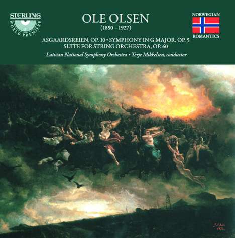 Ole Olsen (1850-1927): Symphonie Nr. 1 G-Dur op. 5, CD