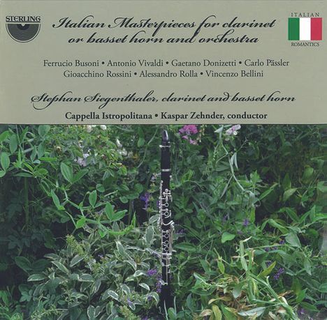 Italienische Werke für Klarinette/Bassetthorn &amp; Orchester, CD