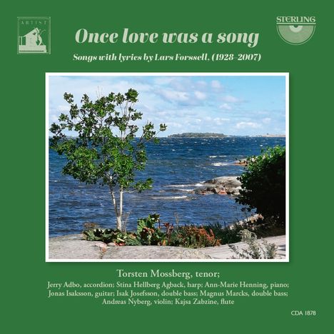 Torsten Mossberg - Songs with Lyrics by Lars Forssell (1928-2007), CD